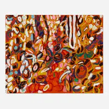 Richmond Burton, Everything is Early 2, 1997, oil on canvas