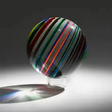 Vasa Mihich, Sphere, laminated and polished acrylic