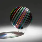 Vasa Mihich, Sphere, laminated and polished acrylic