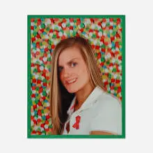Felicia by Elad Lassry, 2008, C-print in artist's frame, sold Apr 2024