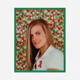 Elad Lassry, Felicia, 2008, C-print in artist's frame