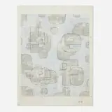 Guy Goodwin, White Beef, 2007, acrylic, graphite, collage on paper
