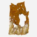 Anna Betbeze, Pottery, 2013, gesso, acid dyes, watercolor, and ash on wool