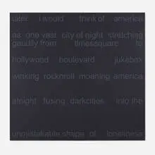 Adam Pendleton, City of Night, 2004, screenprint in colors on canvas