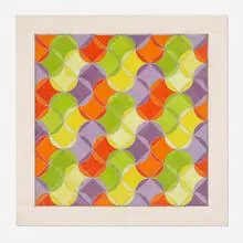 Jim Isermann, Untitled, 1992, stained glass