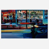 Steve Jones, Cafe 50's, 1989, oil on canvas