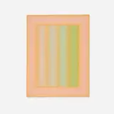Richard Anuszkiewicz, Soft to Hard - Pink Bound, 1972, acrylic on panel