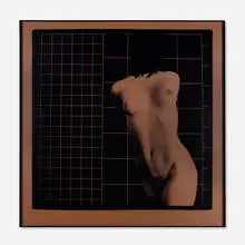 Ron Cooper, Torso (H 8084-6), 1980, silver print