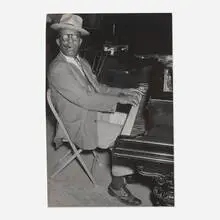 Lisette Model, Willie 'The Lion' Smith, New York, c. 1957, vintage gelatin silver print