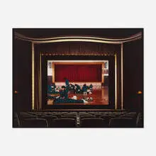 Sharon Lockhart, Cinema Paris, Berlin, 1999, C-print mounted to foamcore