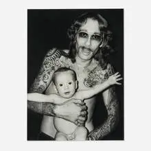 Charles Gatewood, Tattooed Sullivan, gelatin silver print
