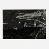 Minor White, Lighthouse and Wood, Multiple Image, Maine