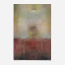 Rebecca Perdum, Blue Edge, 1999, oil on canvas
