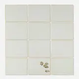 Stephen Sollins, Locus, 2000, correction fluid on twelve catalogue pages