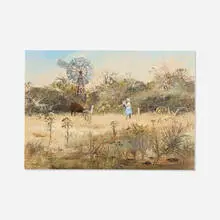 Arthur Boyd, The Windmill, c. 1959, oil on board