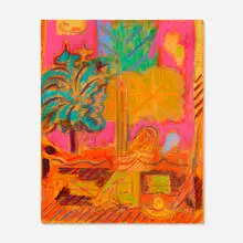 Michael Berryhill, Jerome St., 2016, oil on linen