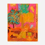 Michael Berryhill, Jerome St., 2016, oil on linen