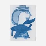 Donald Baechler, Untitled, c. 1986, gouache on paper