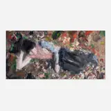 Christian Schoeler, Untitled, 2011, oil on canvas laid to panel
