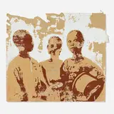 Armand Boua, Untitled, 2014, oil and gouache on paper