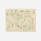 Carroll Dunham, Untitled (11/3/96)