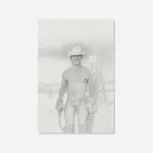 John Lear, Untitled (Cowboy), 2006, graphite on paper