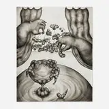 Lily Wong, The Ripest Fruit, 2020, acrylic on paper mounted to panel
