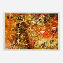 Robert Weingarten, Jim Dine #1, (Floor) (from the Palette series), 2005, archival pigment print mounted to Dartek