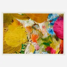 Robert Weingarten, Fernando Botero #1 (from the Palette Series), 2004, archival pigment print mounted to Dartek