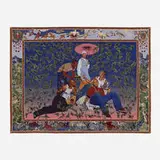 Kehinde Wiley, The Gypsy Fortune-Teller, 2007, Jacquard tapestry in Merino wool and cotton