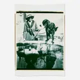 Jim Dine, Untitled, unique large-format Polaroid Polacolor print