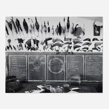 Catherine Wagner, Moss Landing Elementary School, Seventh and Eighth Grade Science Room, Moss Landing, California (from the American Classroom Series), 1984, gelatin silver print from Polaroid Type 55 Positive/Negative film