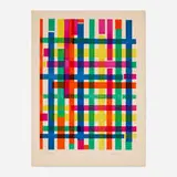 Piero Dorazio, Untitled VIII, 1967, lithograph in colors on Arches