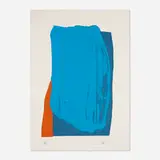 Larry Zox, Moro II, 1981, screenprint in colors