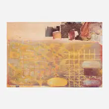 John Walker, Untitled, 1970, lithograph in colors