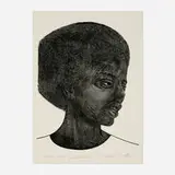 Calvin Burnett, Freedom Fighter for Operation Exodus, 1969, lithograph