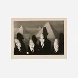 Grant Wood, Shrine Quartet, 1939, lithograph on GCM