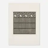 Gordon House, Multi Case: B, 1970, etching and aquatint