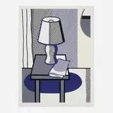Roy Lichtenstein, The Poetry Project Symposium poster, 1988, screenprint in colors