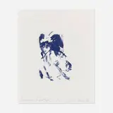 Saying Goodbye by Tracey Emin, 2018, Polymer gravure on Somerset 300gsm, sold Aug 2023