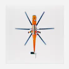Jeffrey Milstein, Sikorsky SK-64E Helicopter, C-print