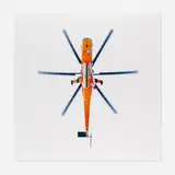 Jeffrey Milstein, Sikorsky SK-64E Helicopter, C-print