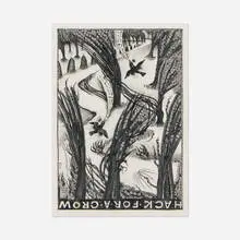 Hipkiss, Hack for a Crow, 2008, pencil on paper