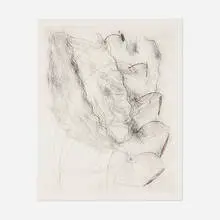 Dale Chihuly, Print VI, drypoint and aquatint with roulette