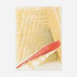 Robert Stackhouse, Red Deck + Passage Structure, 1987, lithograph in colors