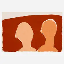 James Lechay, Untitled, screenprint in colors