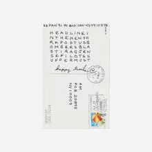 Carl Andre, Postcard, 1991, postcard