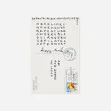 Carl Andre, Postcard