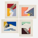 Hugo Consuegra, Quartet Opus, 1972, screenprint in colors
