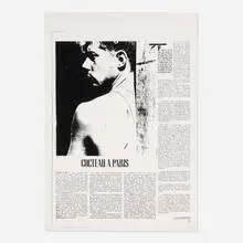 Lars Laumann, Hatful of Cocteau, 2008, screenprint